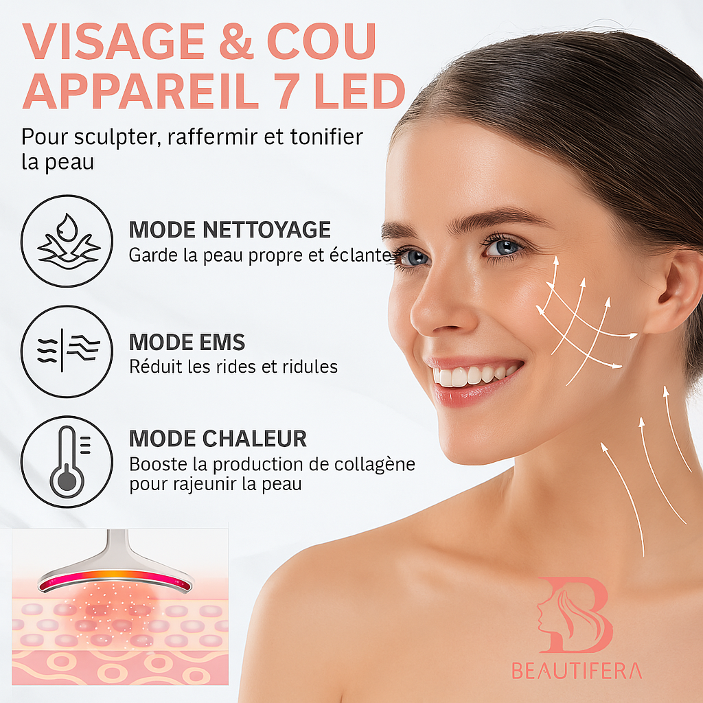 Sculpteur Facial BEAUTIFERA 7 en 1 - Beautifera
