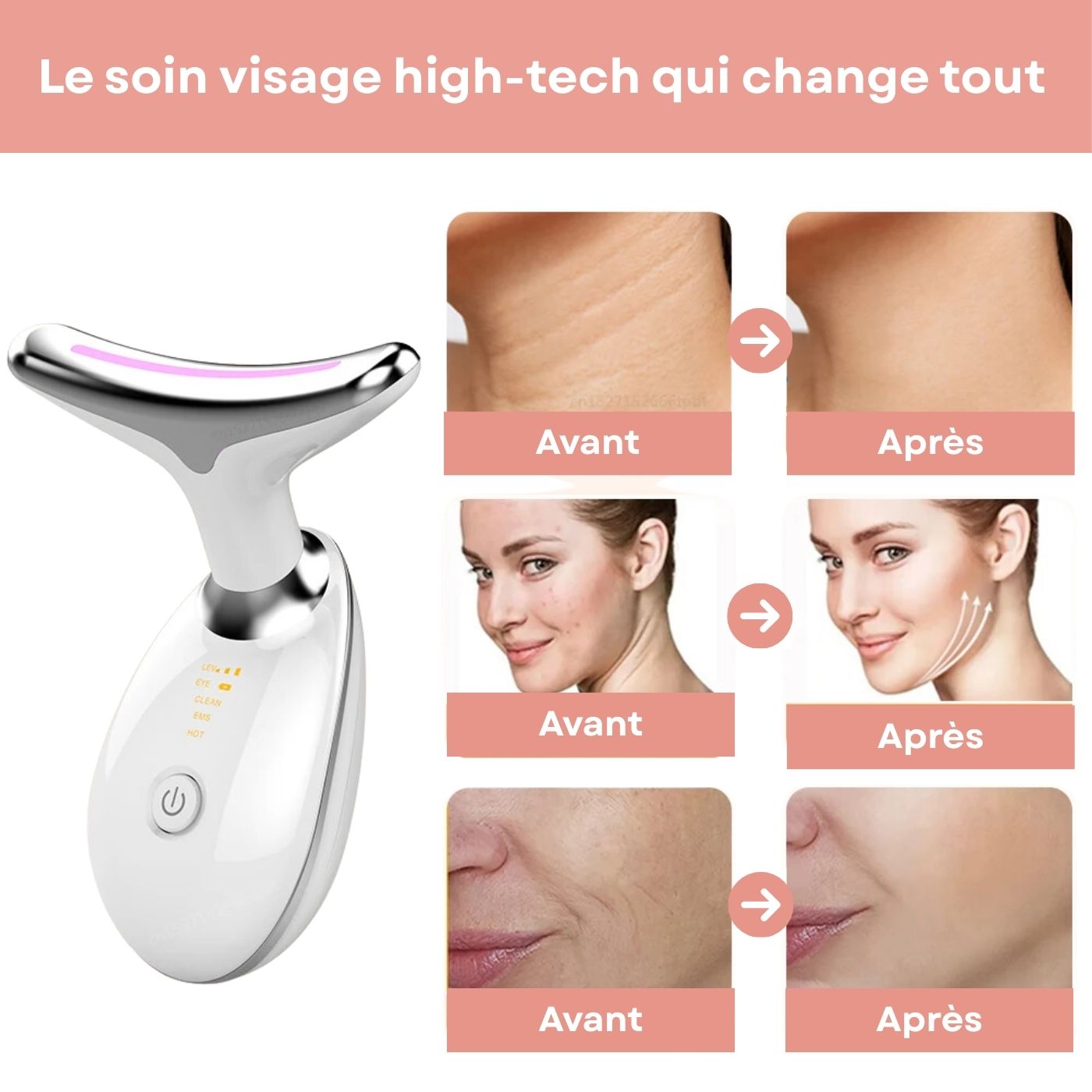 Sculpteur Facial BEAUTIFERA 7 en 1 - Beautifera